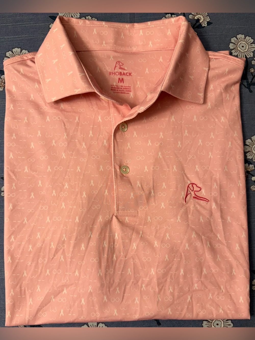 Rhoback The Fighter Collection – Men’s Size M – Pink – EUC